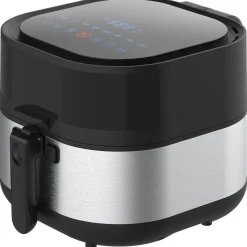 Airfryer keramisk, luftfritös med timer, 7,2 liter
