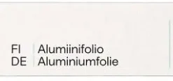 Aluminiumfolie 10 meter