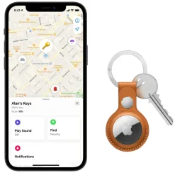 Apple AirTag Loop i läder