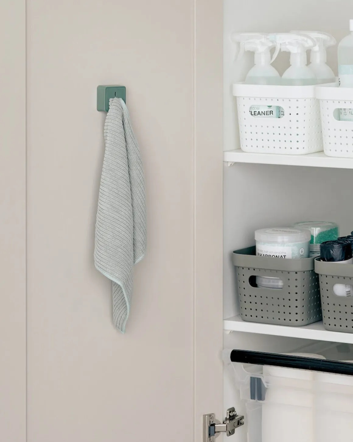 Avfallspåsar med knythandtag 30 l, 20-pack
