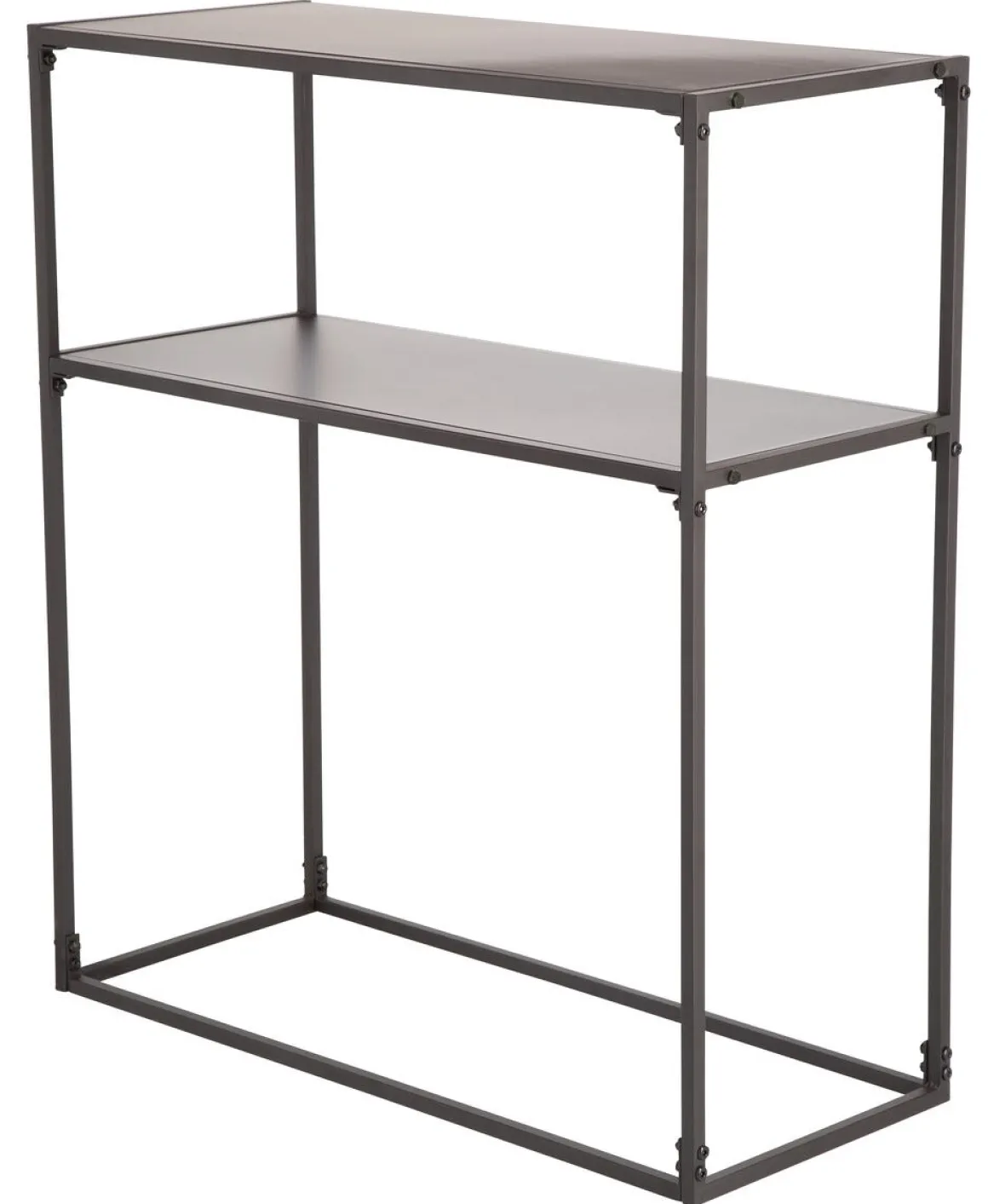 Avlastningsbord metall, svart