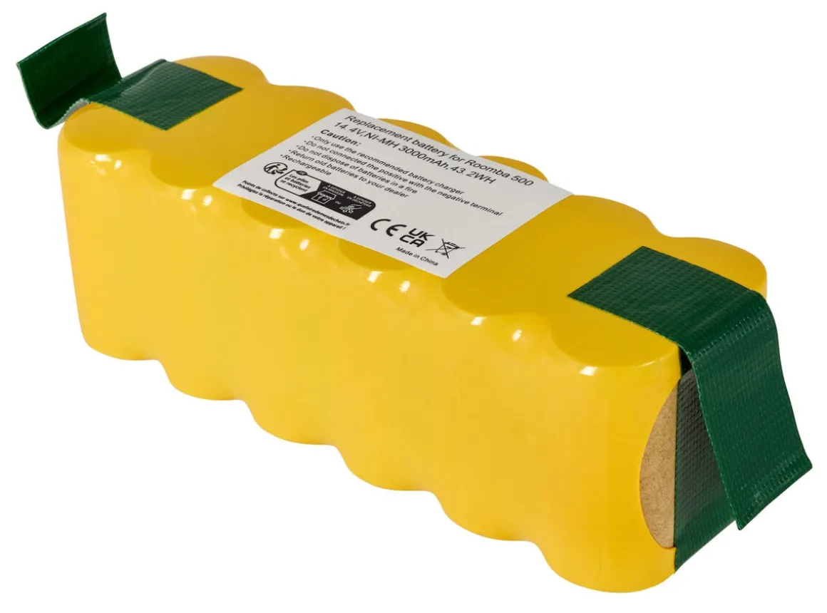 Batteri iRobot Roomba XLife, 14,4 V/3000 mAh, NiMH