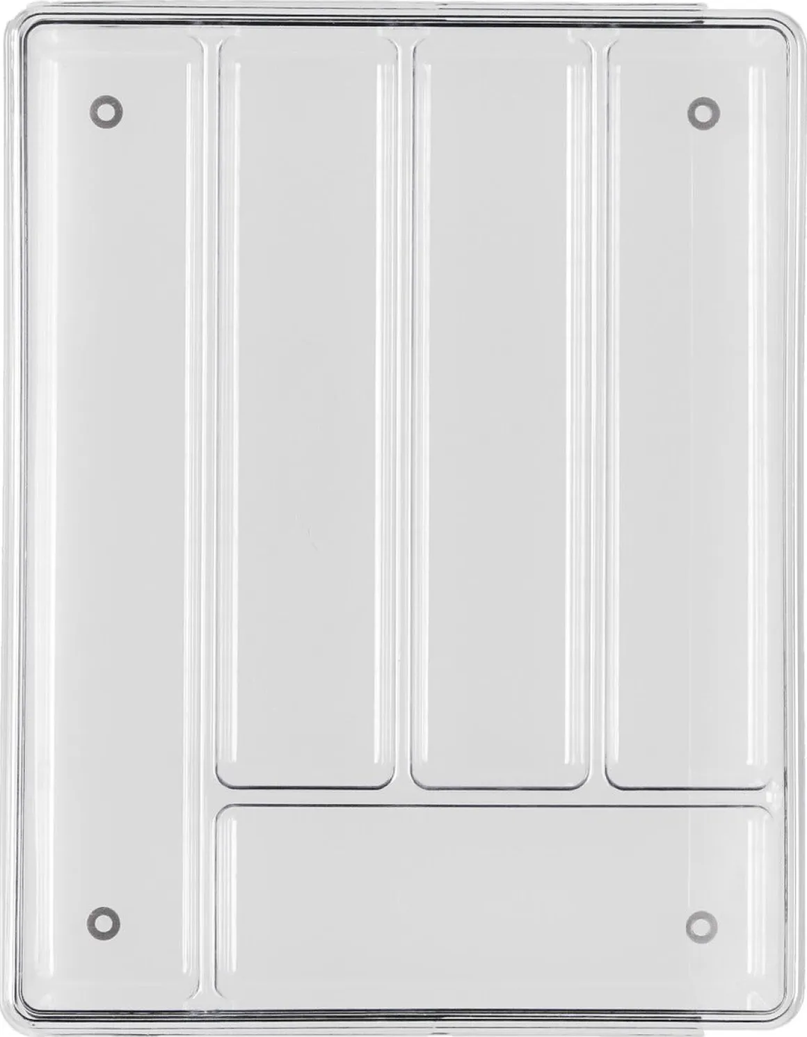 Besticklåda plast justerbar, 29-50 x 36,5 x 5,5 cm