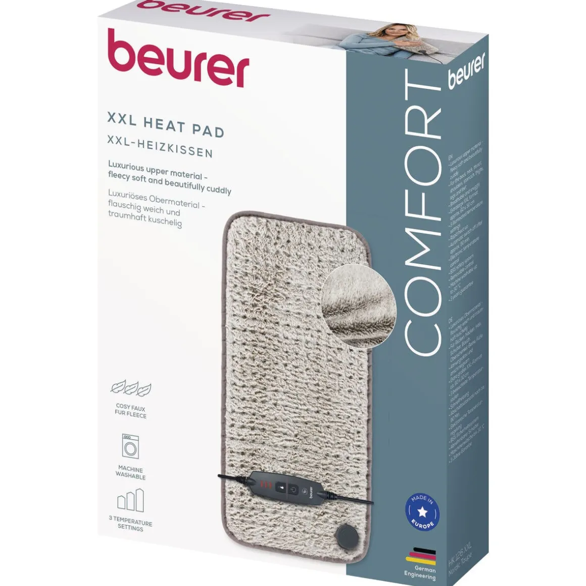 Beurer HK 126 XXL Nordic värmedyna, 60 x 30 cm