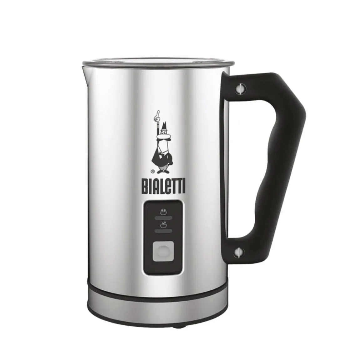Bialetti elektrisk mjölkskummare, rostfri, 240 ml