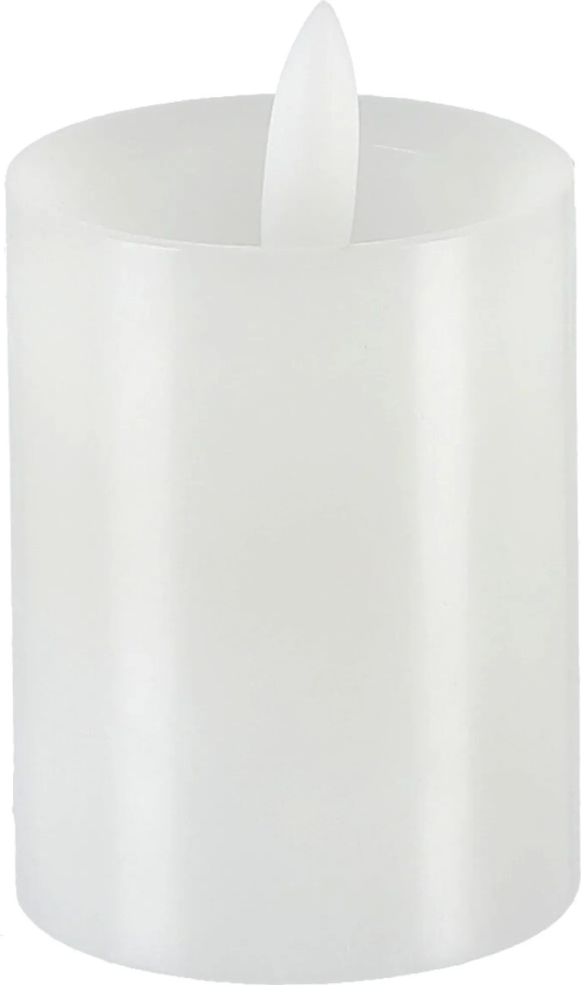 Blockljus LED uppladdningsbart, 5 x 6,5 cm, 2-pack