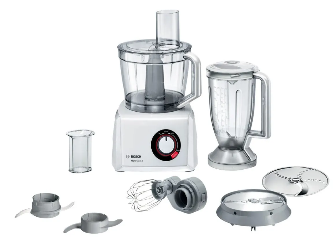 Bosch MultiTalent 8 matberedare MC812W501, 1000 W