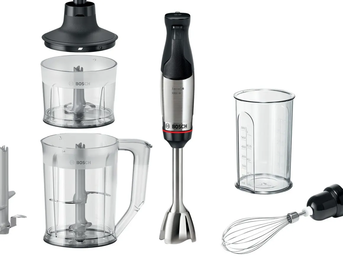 Bosch ErgoMaster Serie 6 stavmixer med tillbehör, 1000 W