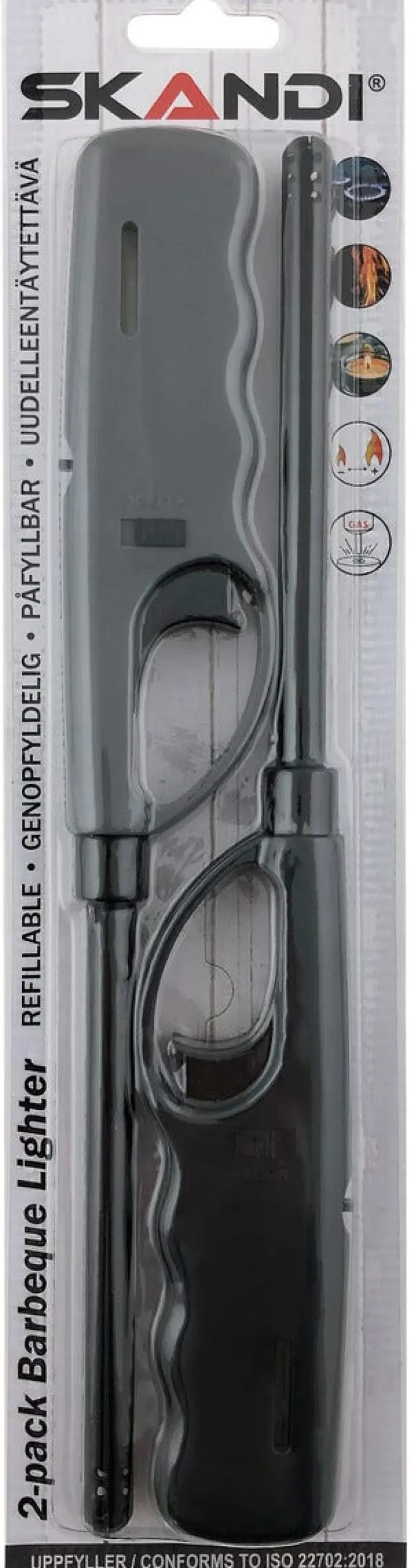Braständare påfyllningsbar, 2-pack
