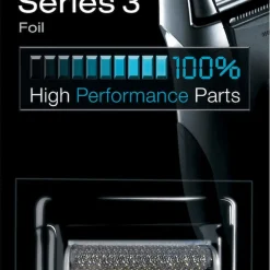 Braun 31S Series 3, rakhuvud silver