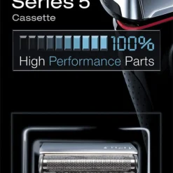 Braun 52S Series 5, rakhuvud silver