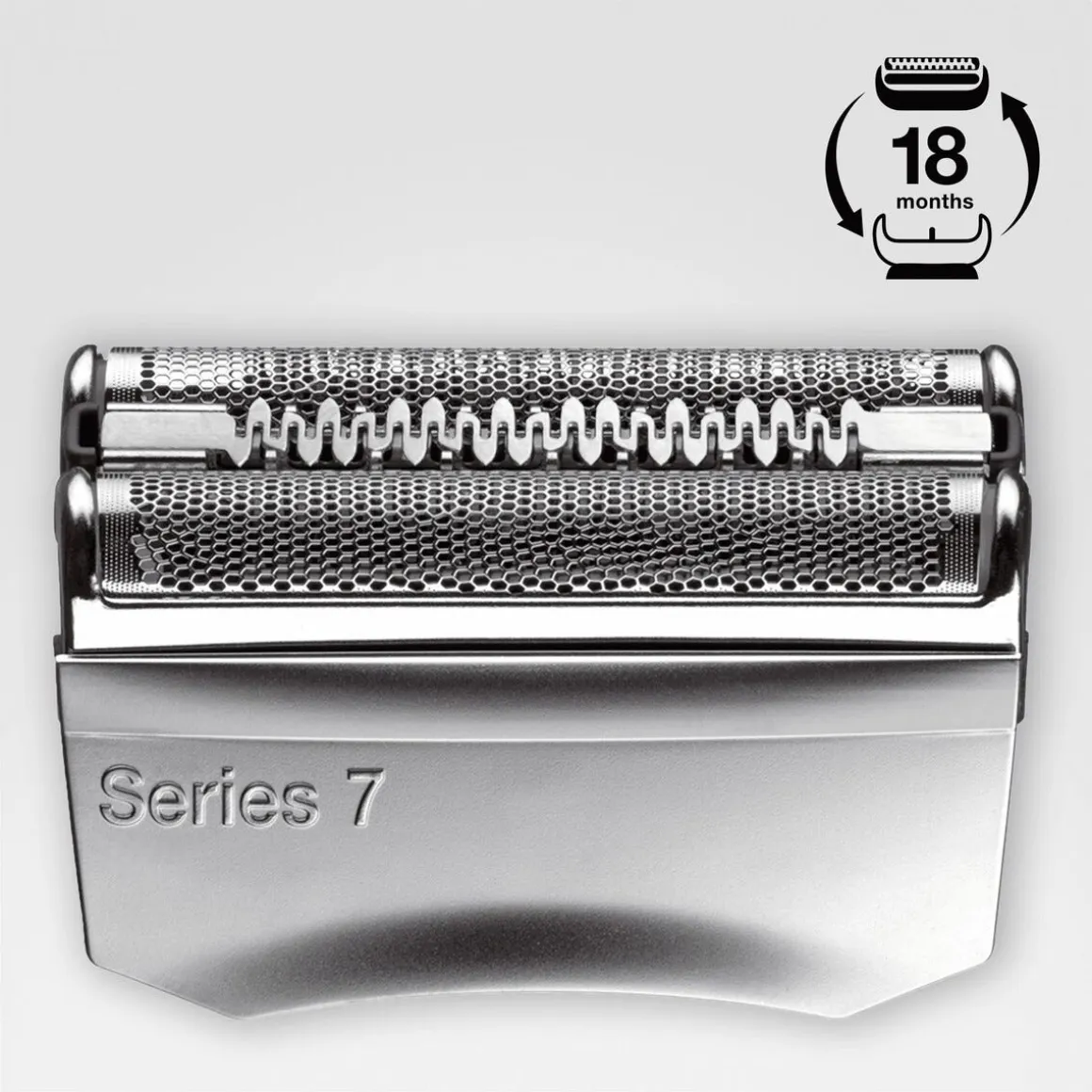 Braun 70S series 7, rakhuvud silver