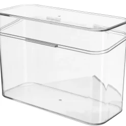 Brödlåda för hårt bröd, plast, 20 x 9 x 14 cm