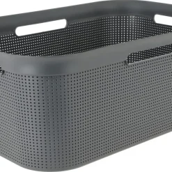 Brisen tvättkorg i plast med 4 handtag, 40 liter
