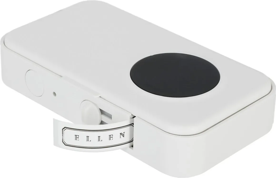 BT D35-etiketter, 14 x 40 mm, vita, 160-pack