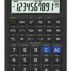 Casio FX-82 SOLAR II, miniräknare med solcell, gymnasiet