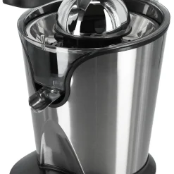 Citruspress juicer i rostfritt stål med pressarm, 400 ml