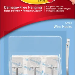 Command självhäftande krok ståltråd, 3-pack