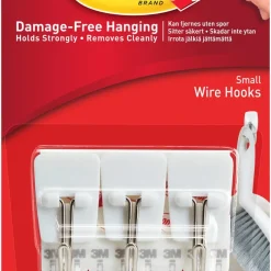Command självhäftande krok ståltråd, 3-pack
