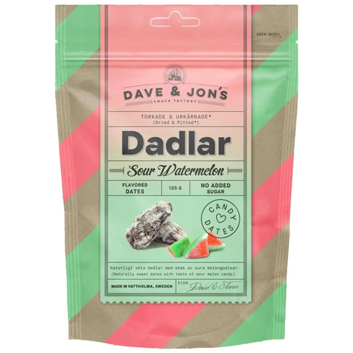 Dave & Jon’s dadlar 125 g