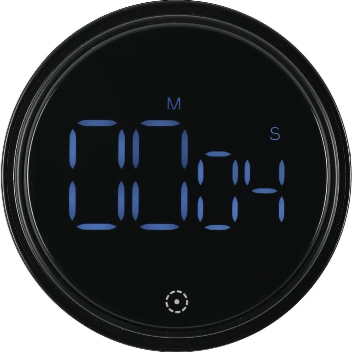 Digital kökstimer med magnet och bordställ, svart