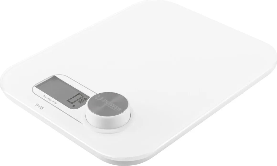 Digital köksvåg utan batteri, med dynamo, 5 kg