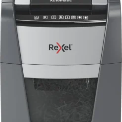 Dokumentförstörare Rexel Optimum AutoFeed+ 100X, korsstrimling