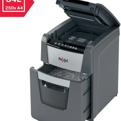 Dokumentförstörare Rexel Optimum AutoFeed+ 100X, korsstrimling