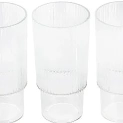 Drinkglas i plast 35 cl stapelbara, 3-pack