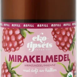 Ekotipset Mirakelmedel refill hallon, 1 liter