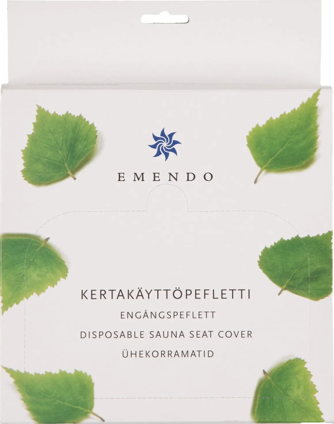 Emendo sittunderlag bastu, peflett, engångs, 25-pack