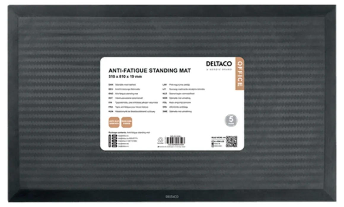 Ergonomisk ståmatta, Deltaco DELO-0301