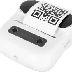 Extra stora klisteretiketter 6 x 8 cm, vita, 100-pack