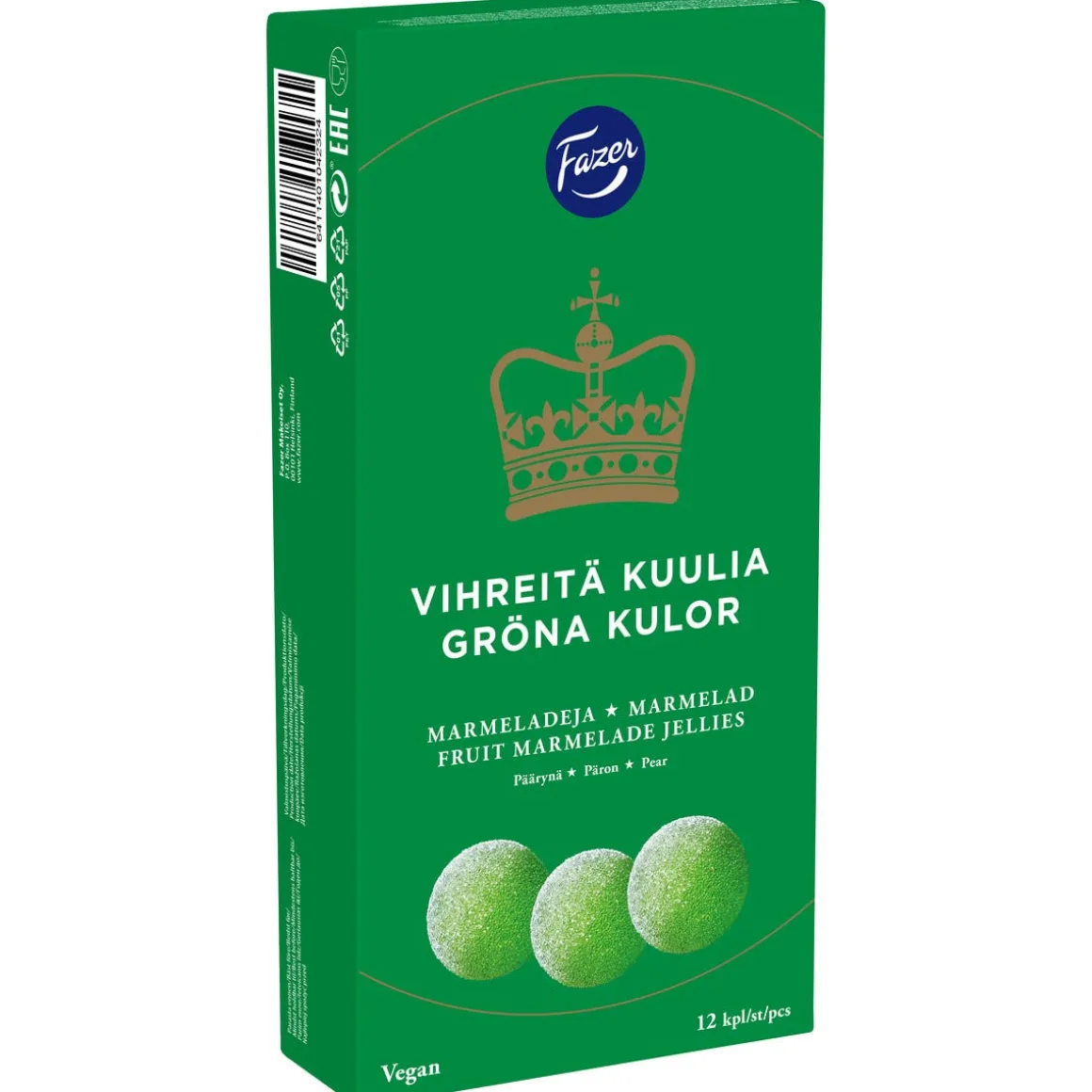 Fazer Gröna Kulor marmelad, 260 g