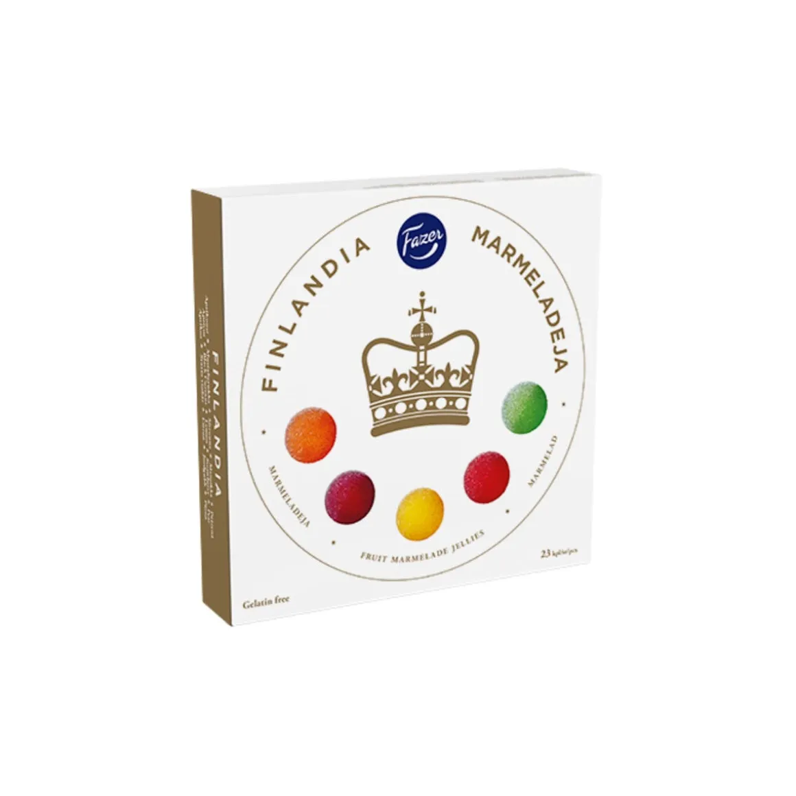 Fazer Finlandia marmeladkulor, 500 gram