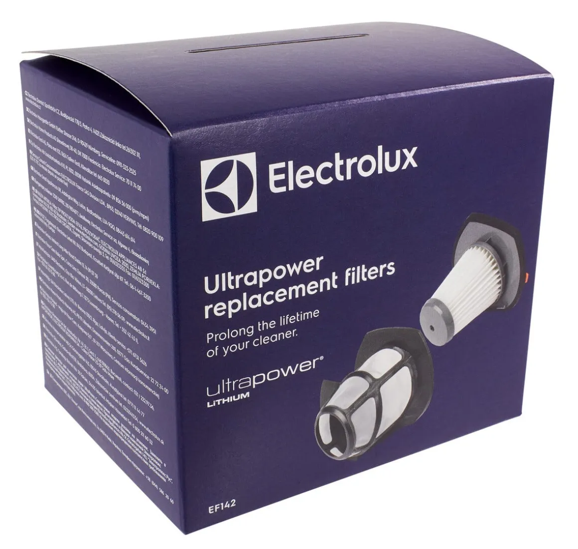 Filtersats EF142 Electrolux UltraPower skaftdammsugare