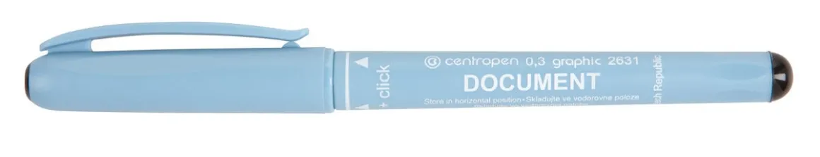 Fineliner, arkivbeständig, Centropen 2631, 4-pack