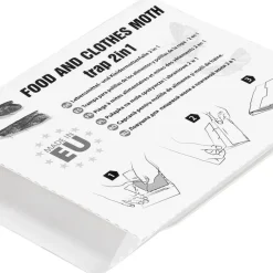 Fälla för klädesmal och livsmedelsmal, 2-pack
