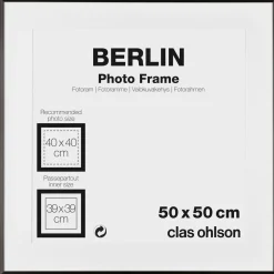Fotoram Berlin, svart