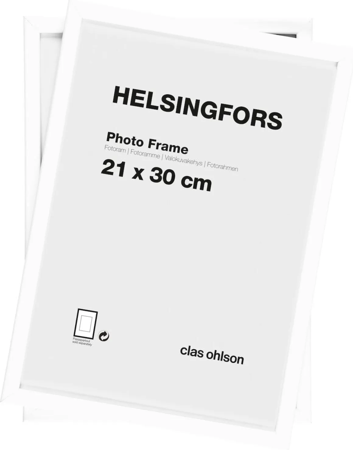 Fotoram Helsingfors 2-pack, vit