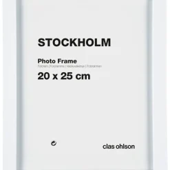 Fotoram Stockholm, vit