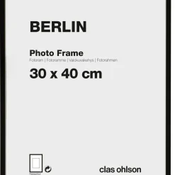 Fotoram Berlin, svart