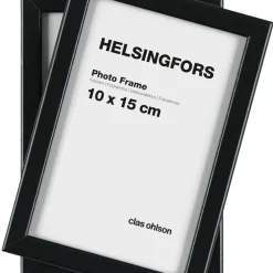 Fotoram Helsingfors 2-pack, svart