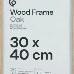 Fotoram trä FSC 30x40 cm