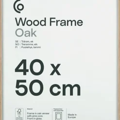 Fotoram trä FSC 40x50 cm