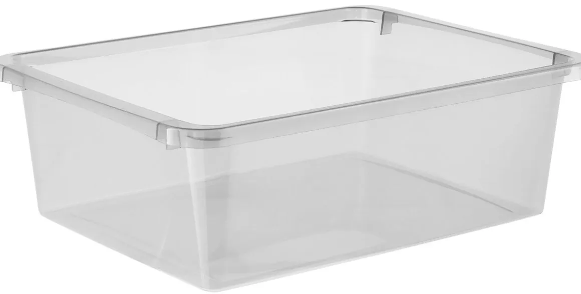 Förvaringslåda Modul, rökfärgad