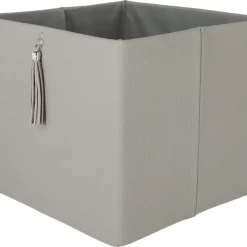 Förvaringslåda kvadrat, konstläder