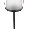 Gravlykta med frostat glas, höjd 56 cm