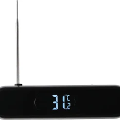 Grilltermometer, trådlös och digital med LCD-display
