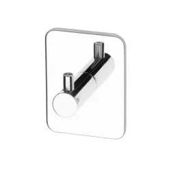 Habo Flair enkel självhäftande krok, metall